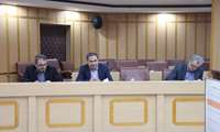 حضور دکتر رامیار فرزان در جلسه کارگروه  آموزش، پژوهش، فناوری و نوآوری استان در سالن شهید انصاری استانداری 