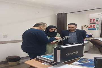 بازدید مدیر توسعه فناوری و رئیس مرکز رشد دانشگاه از مرکز تحقیقات کاوش و محصولات فناورانه مرکز